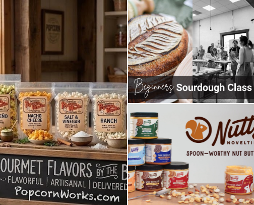 Local Artisan Food cover photo collage