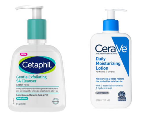 Skincare cover photo collage
