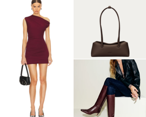Espresso Brown and Merlot Red 🤎❤️ cover photo collage