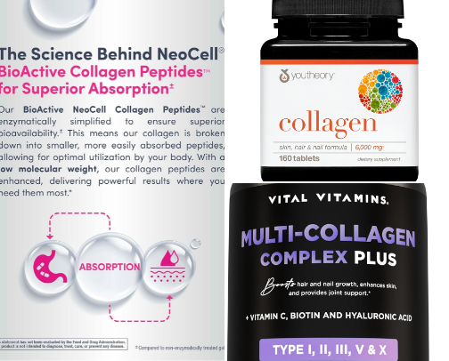 Collagen Glow - Essentials for Skin, Hair, and Wellness cover photo collage