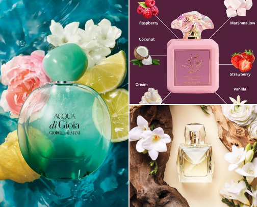 Clean Summer & Cozy Winter Scents cover photo collage