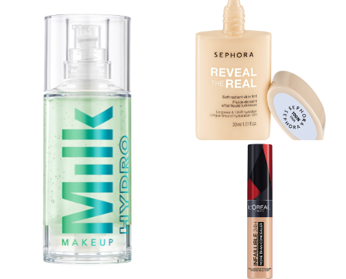 the essentials for a flawless full beat base cover photo collage