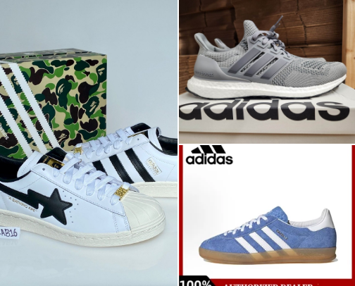 “Adidas Sneakers for Men cover photo collage