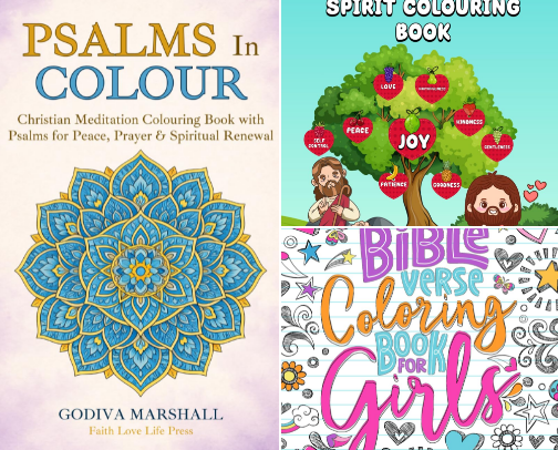Books for Hope, Peace & Encouragement cover photo collage