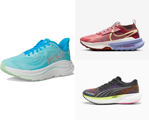 Running Shoes cover photo collage