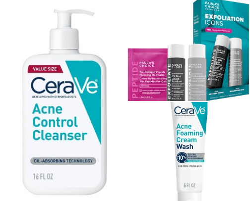 Skin Care cover photo collage