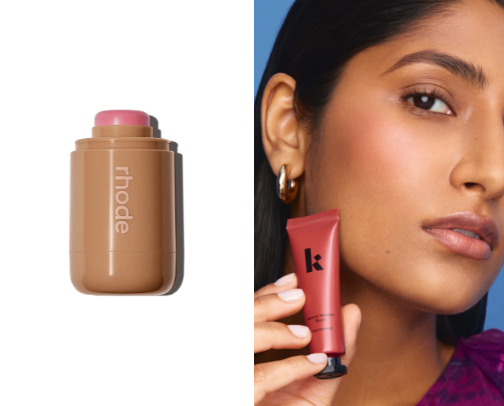 Blush cover photo collage