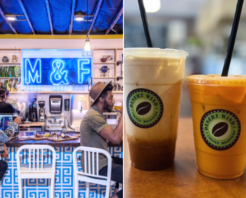 Coffee Chronicles: Las Vegas Edition cover photo collage