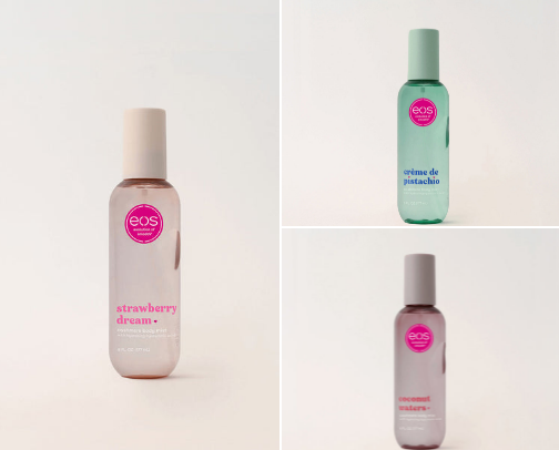 NEW EOS BODY MIST ✨🎀 cover photo collage