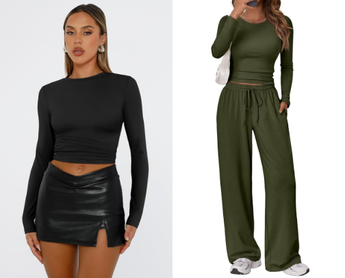 Casual fall fits cover photo collage