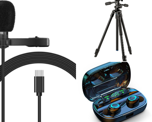 Must have tech for content creation 2025 cover photo collage