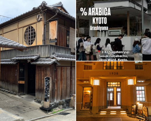 Most Aesthetic & Cozy Cafes in Kyoto, Japan | Travel Guide cover photo collage