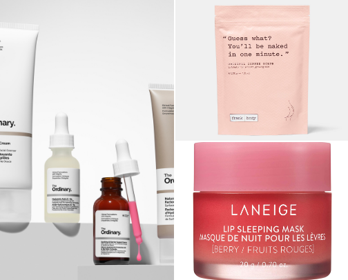 Best skincare/body cover photo collage