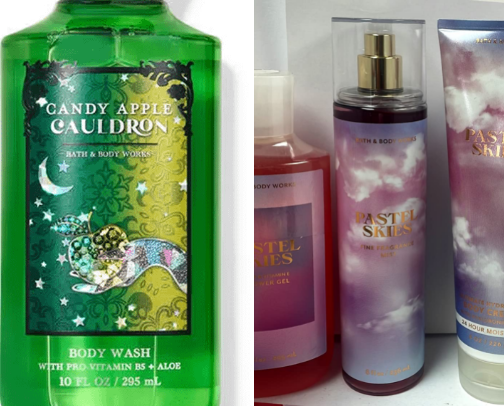 Bath & Body Works cover photo collage