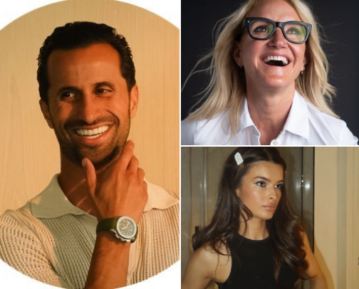 Voices I follow & trust cover photo collage