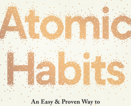 Atomic Habits -James Clear cover photo collage