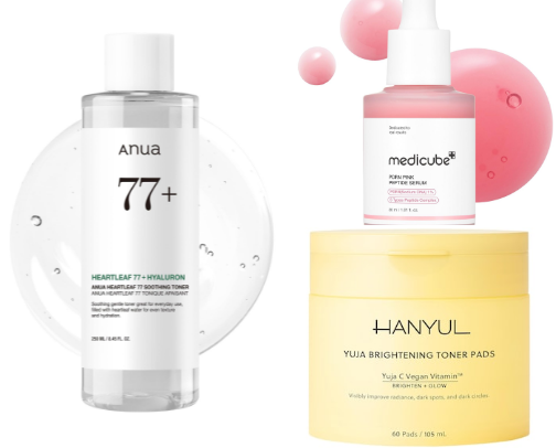 The Glow List: Korean Beauty Essentials cover photo collage