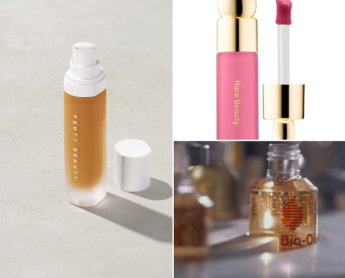My favorite beauty recs cover photo collage