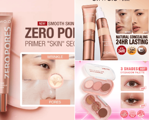 Rekomendasi makeup terbaik untuk sehari hari dan hangout cover photo collage