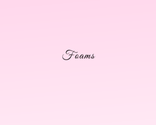 Foams / Bases cover photo collage