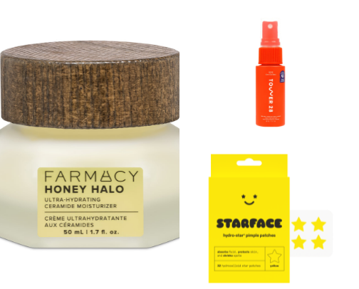 skin care!! cover photo collage