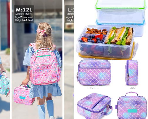 My kids' back to school essentials cover photo collage