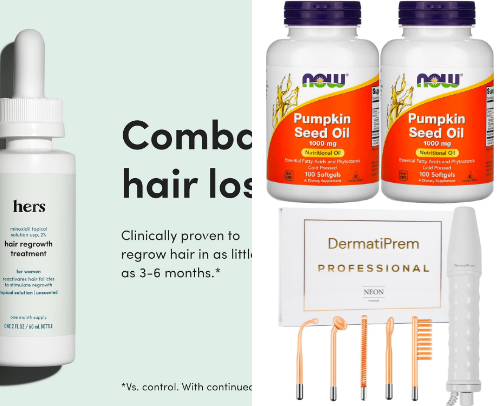 Products That Helped Me with Hair Loss cover photo collage