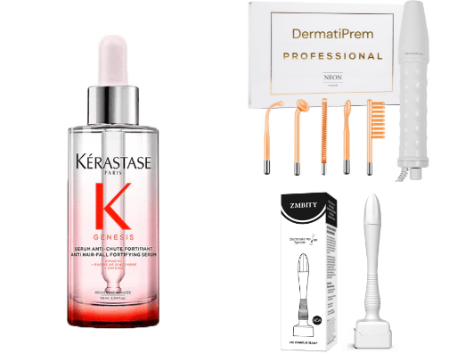 Hair Loss Products and Routine (Alopecia Edition) cover photo collage