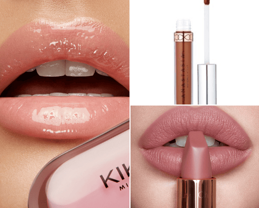 Lips cover photo collage