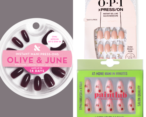 Must-Haves for EASY Nails at Home! 🎀💅🏼 cover photo collage