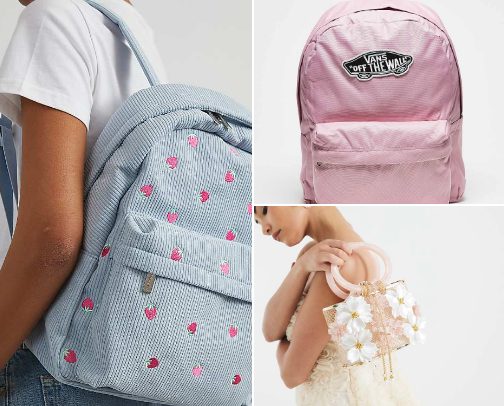 Cool and particular bags and backpacks cover photo collage