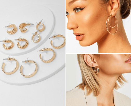 Jewelry for women💍 cover photo collage