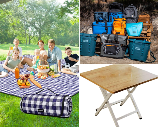My Favorite Picnic Essentials 🧺 cover photo collage