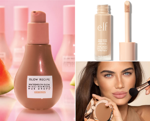 The perfect toasty makeup look for winter cover photo collage