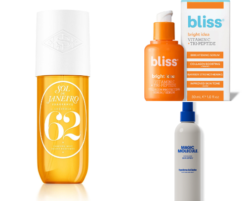 My favorite beauty recs cover photo collage