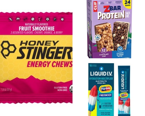 Marathon Nutrition & Energy Gels cover photo collage