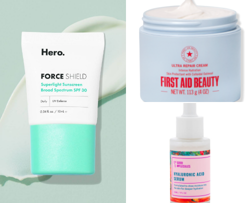 Skincare Products I Repurchase Every Time cover photo collage