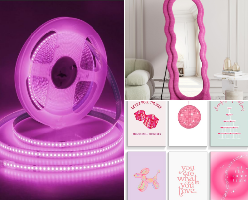 Pink & Aesthetic Finds 🎀 cover photo collage