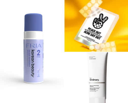 Skincare must haves - sensitive skin cover photo collage