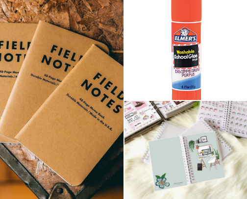 Junk Journal Supplies cover photo collage