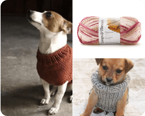 my knitting journey cover photo collage