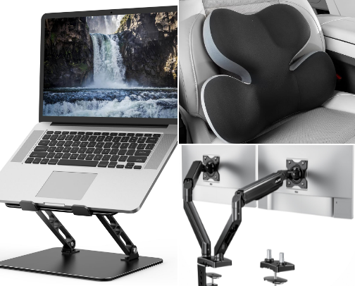 Fix "Tech Neck" & Desk Posture: 15 Essential Tools Recommended by Ergonomists cover photo collage