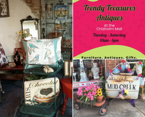 Vintage Ventures (The best Antique Stores in & around Duncan) cover photo collage