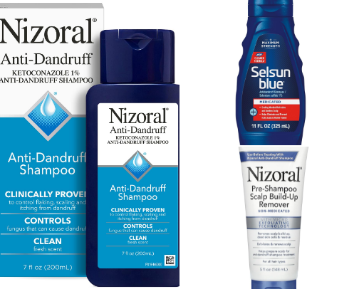 Seborrheic dermatitis (dandruff) cover photo collage