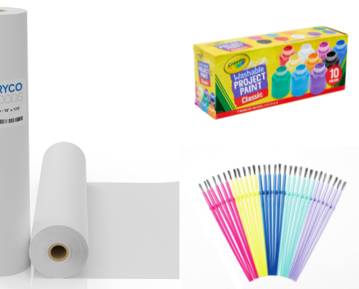 Craft supplies I always have on hand as a homeschool mama cover photo collage