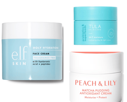 Moisturizers for your skin type cover photo collage