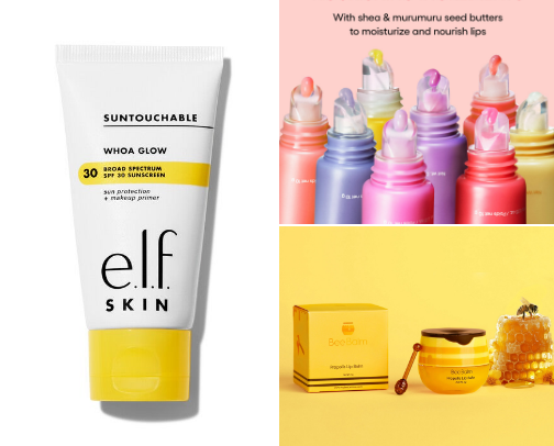 My favorite beauty recs cover photo collage