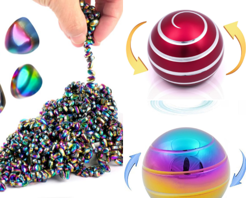 "Stuff every ADHD person should have to chill out!" cover photo collage