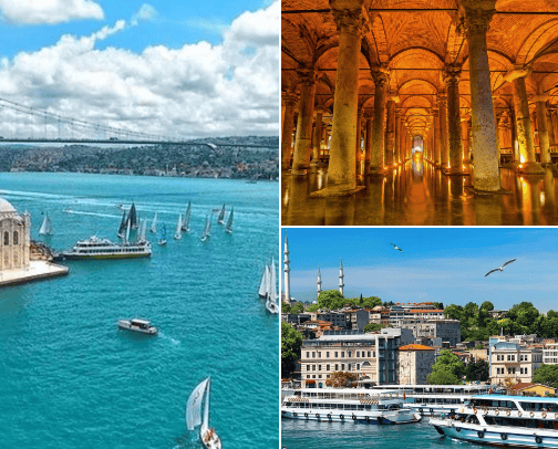 What to visit in Istanbul cover photo collage