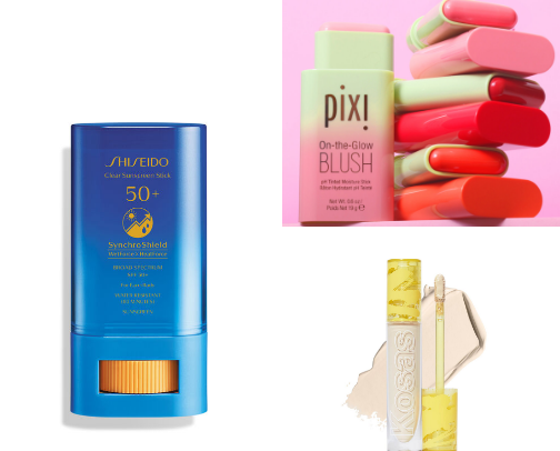 ✨ Skin & Makeup MUST HAVES Florida Girly Edition 🐚🌺🧖🏼‍♀️💕🐠🍍🏝️🧴💄💋 ✨ cover photo collage